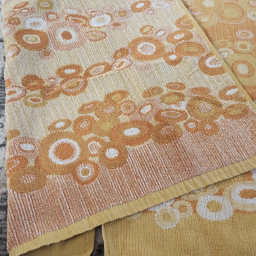 Vintage Callaway by Milliken Bath Towels Set of 2